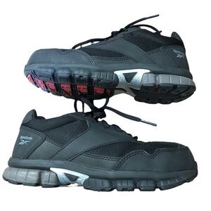 Reebok Ketia Men's Leather Electrical Hazard Protection Work Shoes - Size: 6